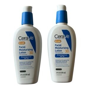 CeraVe - AM Facial Moisturizing Lotion SPF 30 (3 fl oz, 2-Pack) - Broad Spectrum